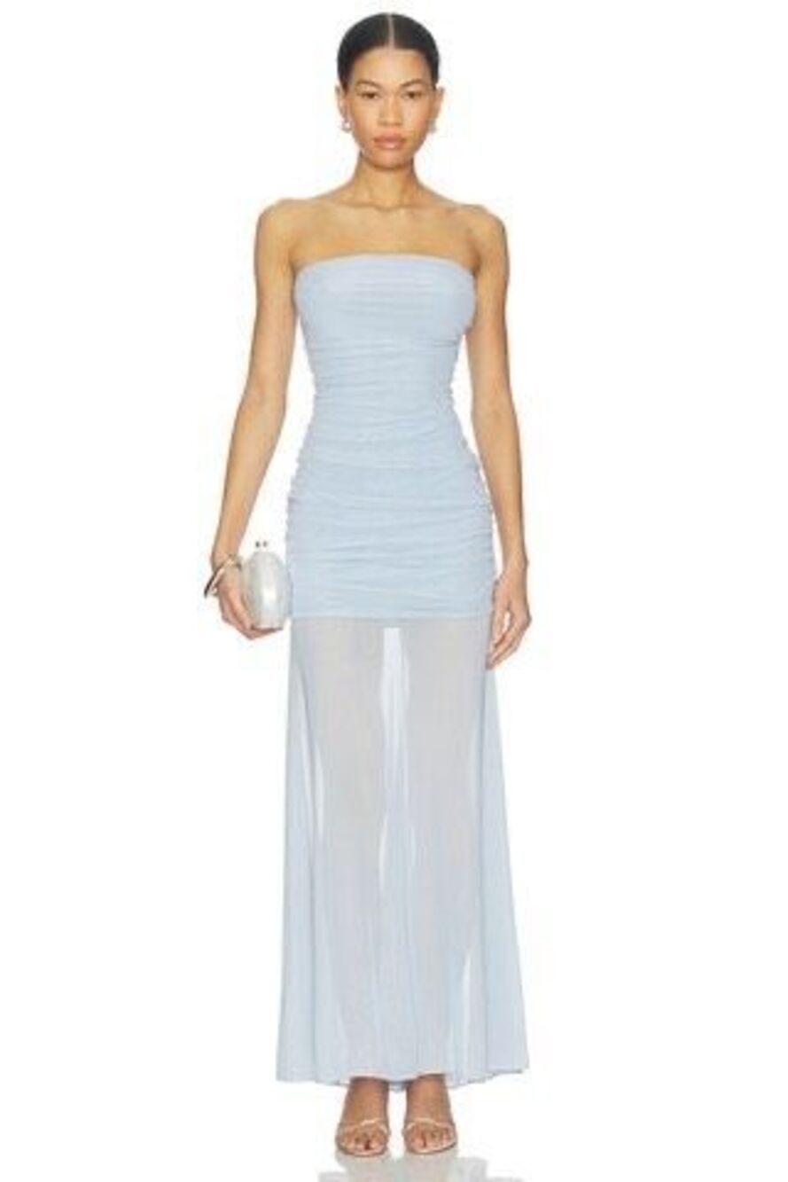 Amanda Uprichard Leo Dress in Aero Size XS $260